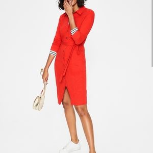 New🎀 Boden Jersey cotton shirt dress Tara